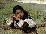 Moments of Thoughtfulness by Charles Sprague Pearce